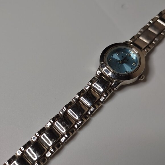 Silver Tone LTD Watch With Blue Dial - Picture 4 of 14